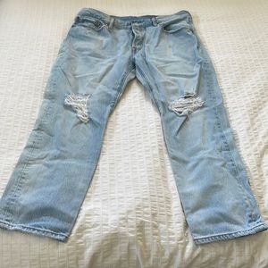 EUC Levis 501 CT jeans for women Size 32 x 32